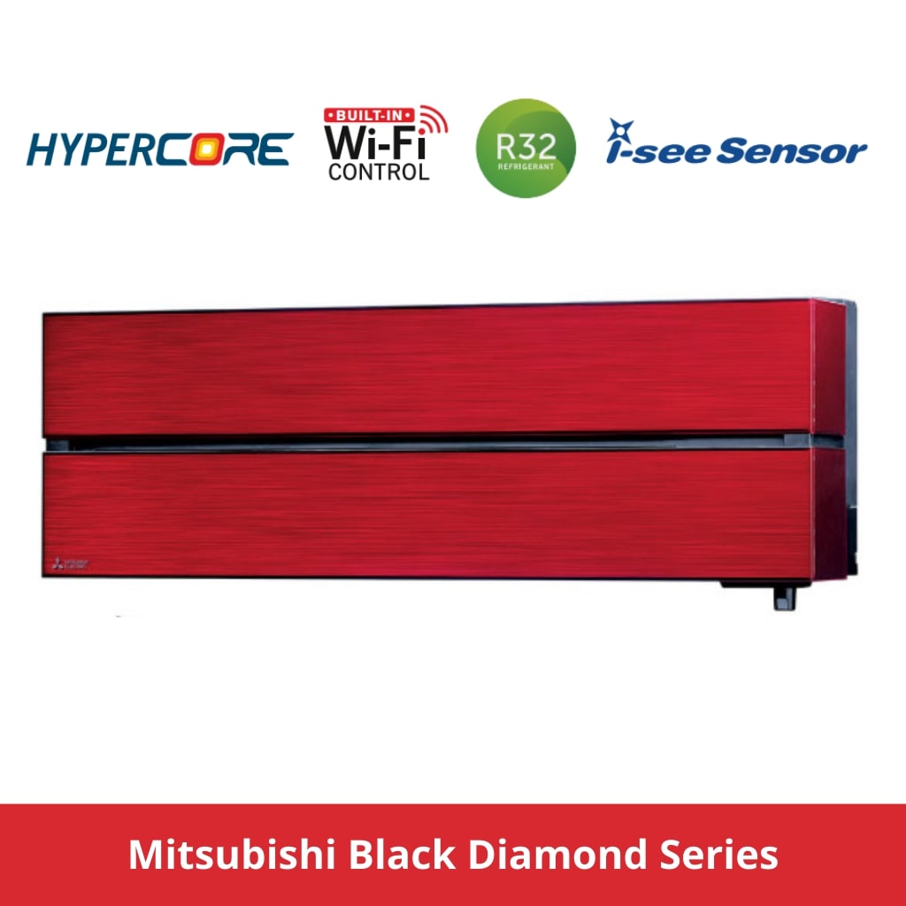 Mitsubishi Black Diamond Series 3YES Heat Pumps – 3Yes Heat