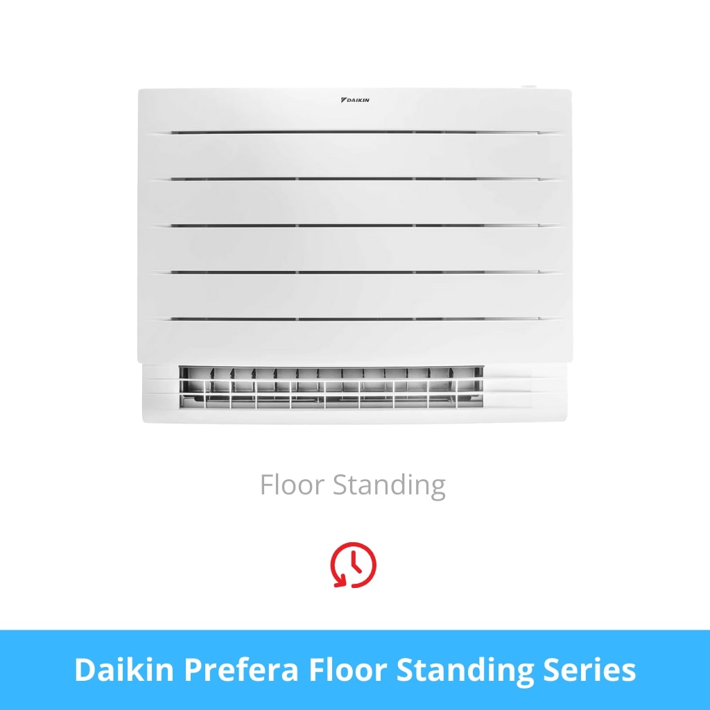 Daikin Floor STanding Heat Pump - The Prefera Series