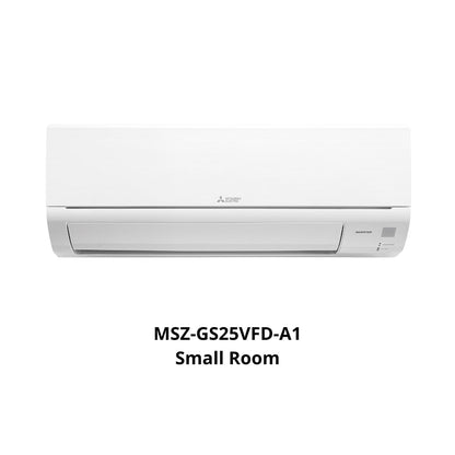 Mitsubishi Standard GS High Wall 2.5kW - MSZ-GS25VFD